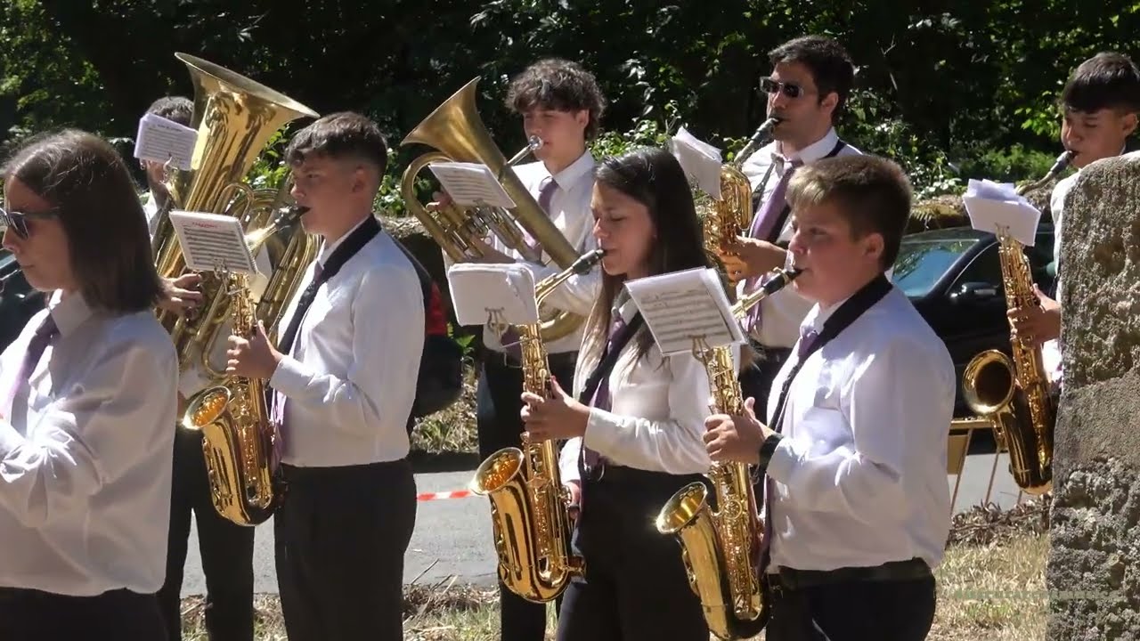 2023. 6 Agosto. Banda galega. Pepa. Banda de música Cultural de Teo (Sta. María de Teo)
