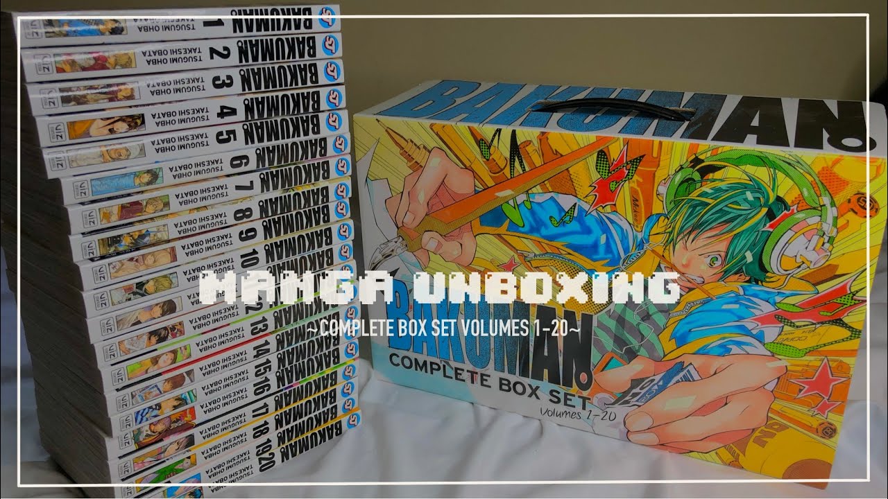 BAKUMAN COMPLETE BOX SET | Unboxing Vol.1-20✨