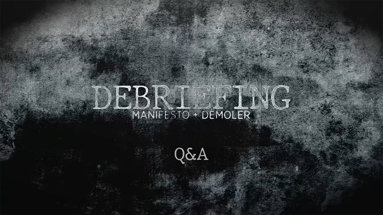 Manifesto + Demoler  Q&A