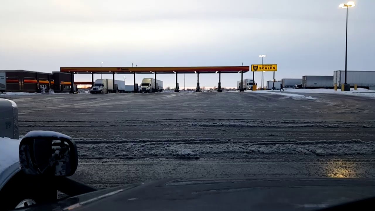 BigRigTravels LIVE! Colorado Winter Storm Watch Party at Love's Truckstop in Brush, Colorado