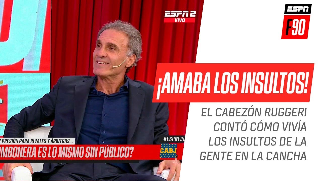 ¡Le encantaba que lo insulten! Imperdible reflexión de #Ruggeri sobre los hinchas