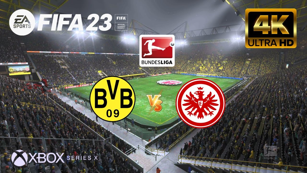 FIFA 23 - Borussia Dortmund vs Eintracht Frankfurt | Bundesliga | Next Gen - Series X [4K 60FPS]
