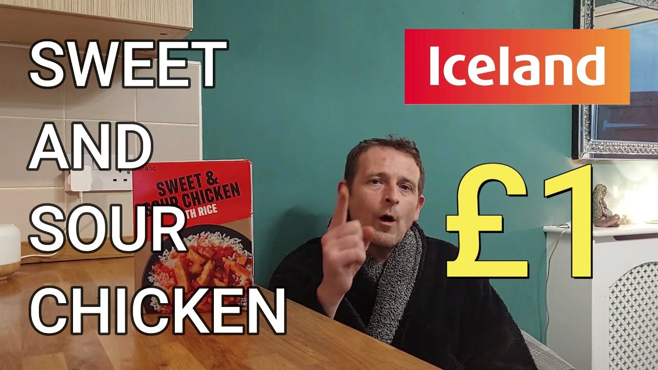 Supermarket Budget Meals Iceland £1 Sweet & Sour Chicken