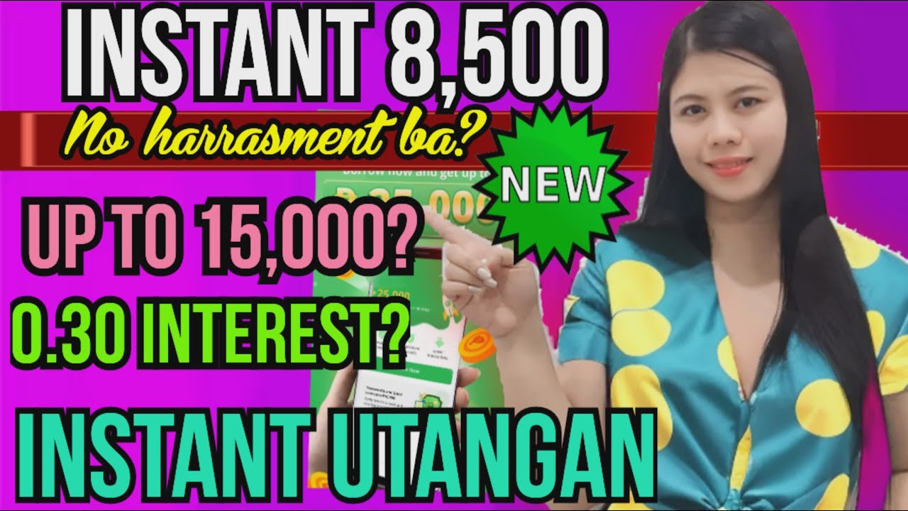 🔥✅ INSTANT LOAN AGAD NA 8,500 PESOS SA UNANG LOAN KO |New Loan App #loanappfastapproval2025
