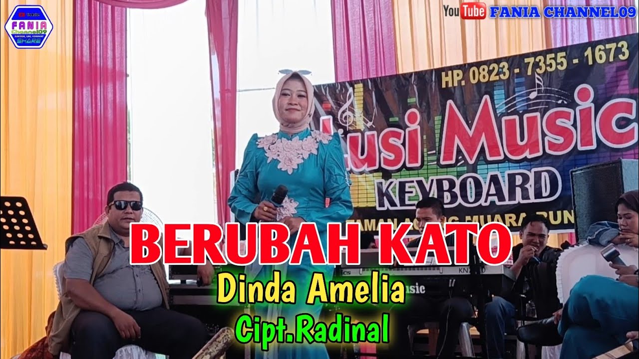 LAGU DAERAH JAMBI BERUBAH KATO DINDA AMELIA CIPT.RADINAL
