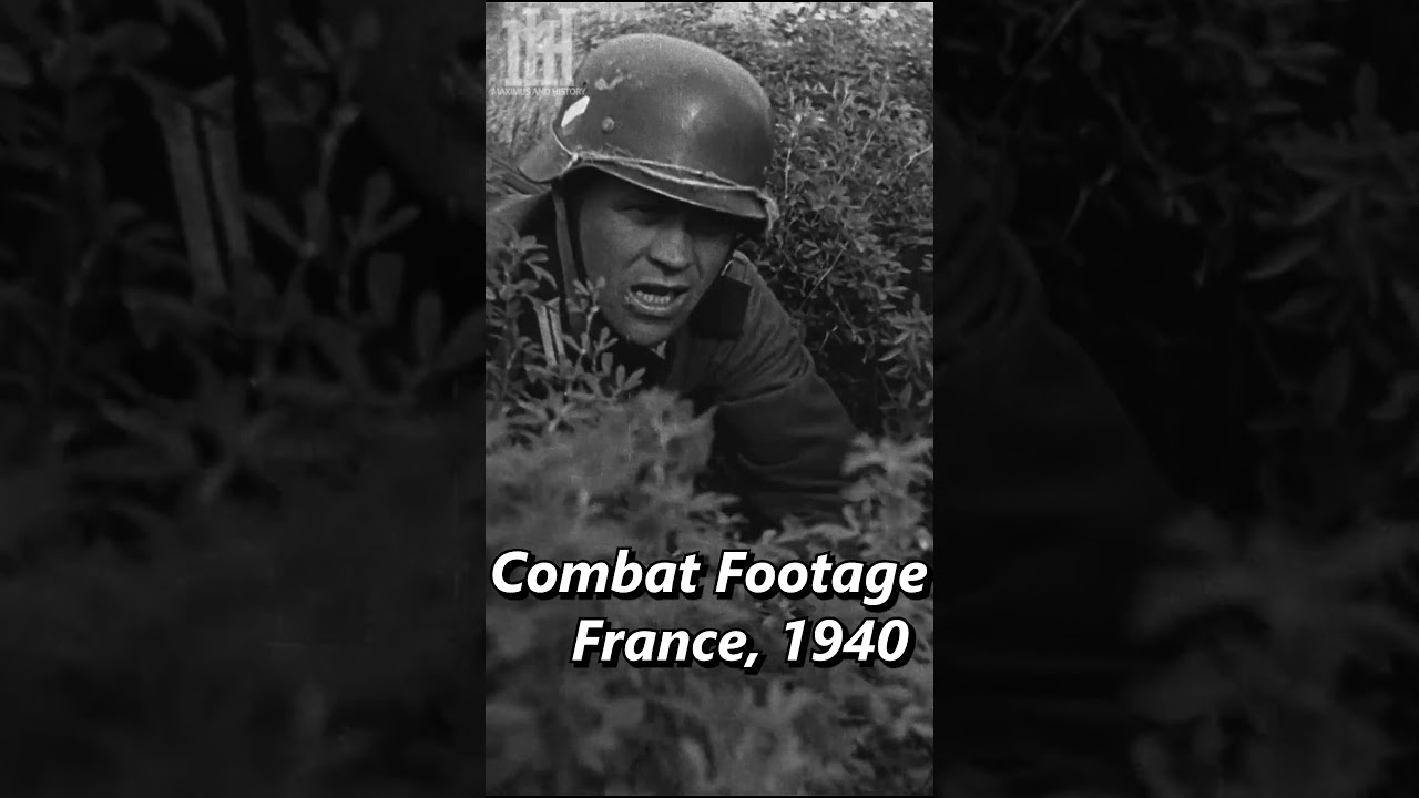 German Invasion of France, 1940 | WW2 Combat Footage