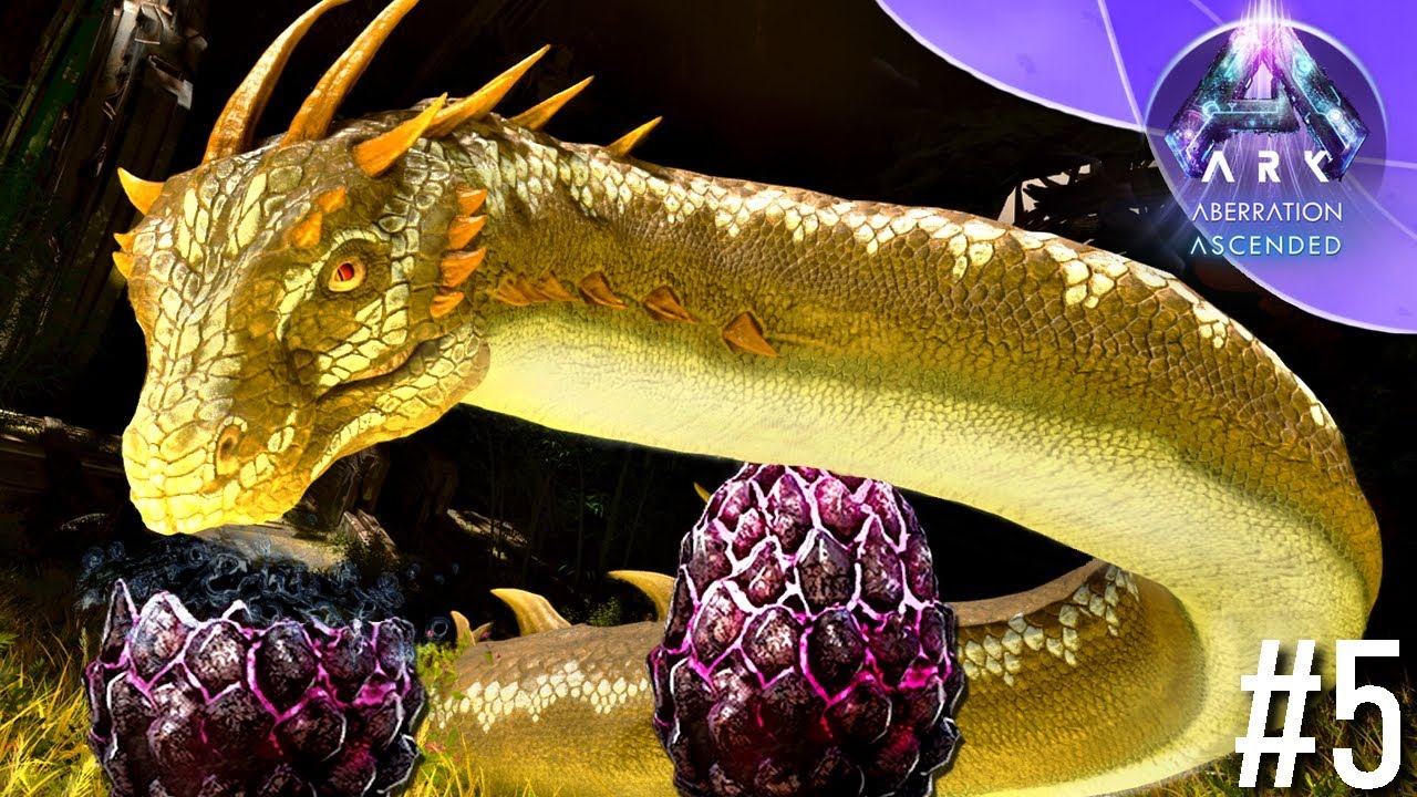 Taming et Repro de Basilic ! ARK Aberration Ascended #5