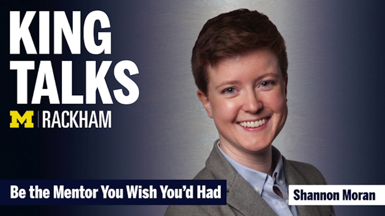 2019 Rackham King Talks, Shannon Moran