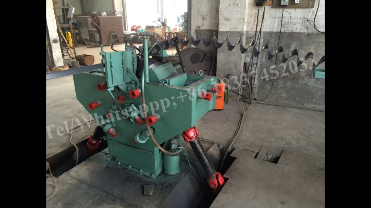 Screw Blade Cold Rolling Mill,Spiral Screw Flight Forming Machine