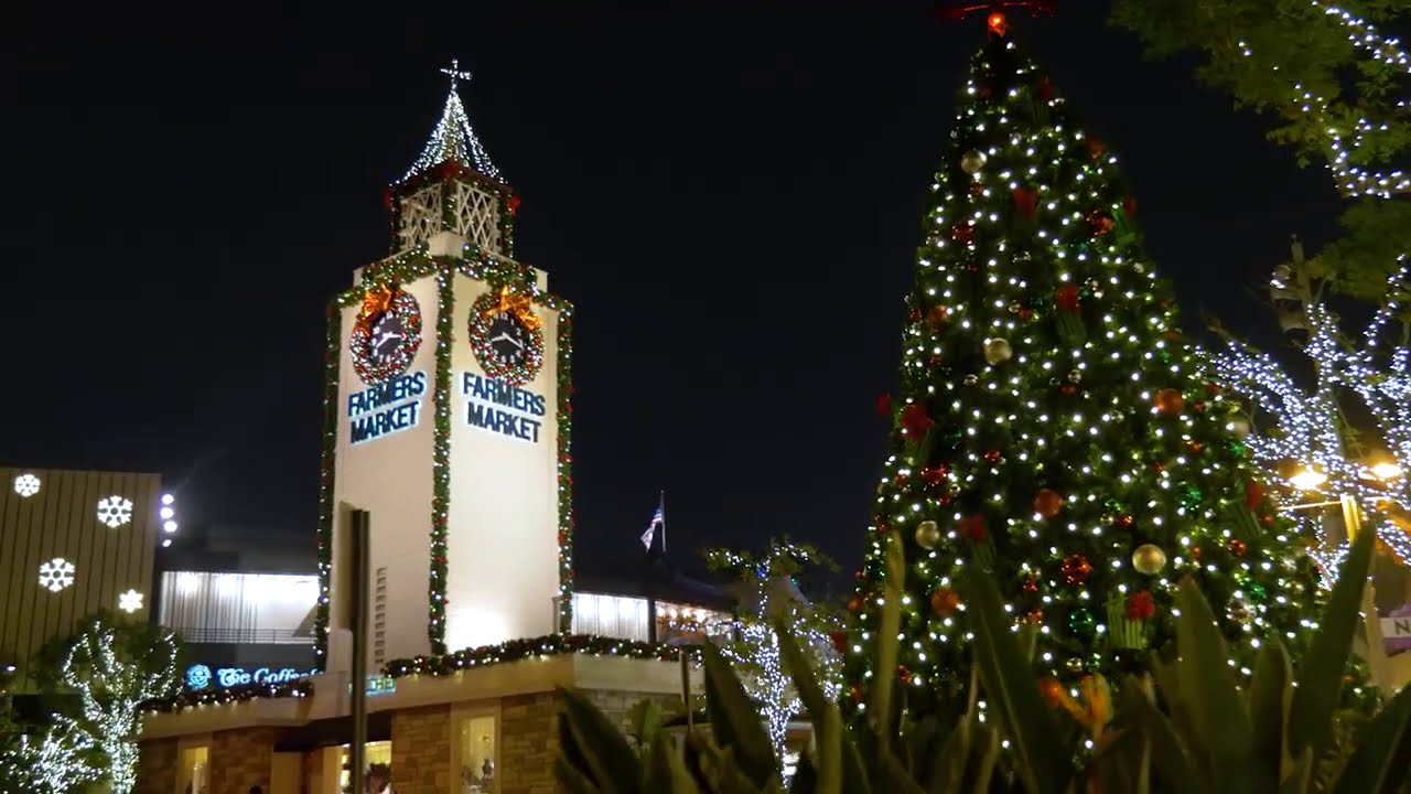 Holiday Season at The Original Farmers Market in Los Angeles