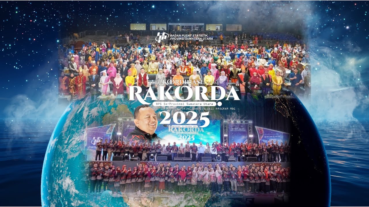 Rakorda 2025 BPS se-Provinsi Sumatera Utara