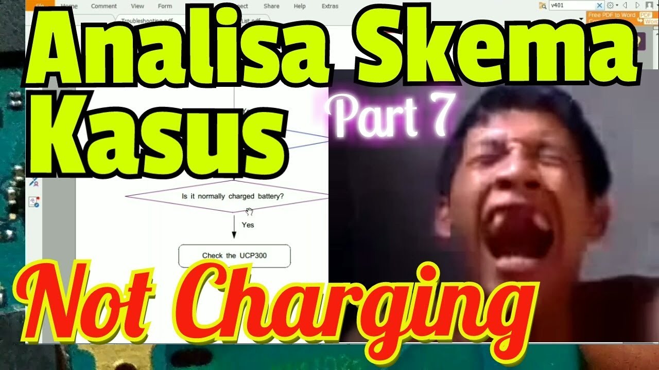 Analisa Skema Kasus Not Charging || Part 7||