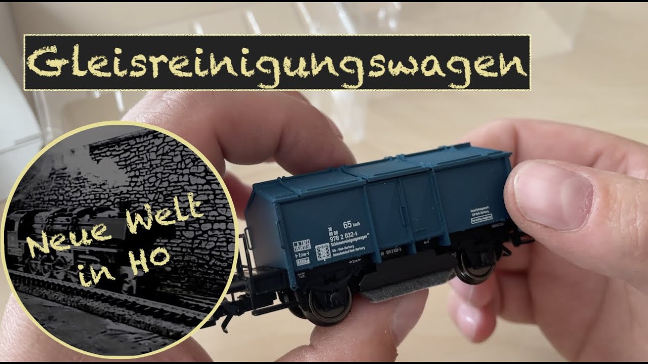 Gleisreinigungswagen