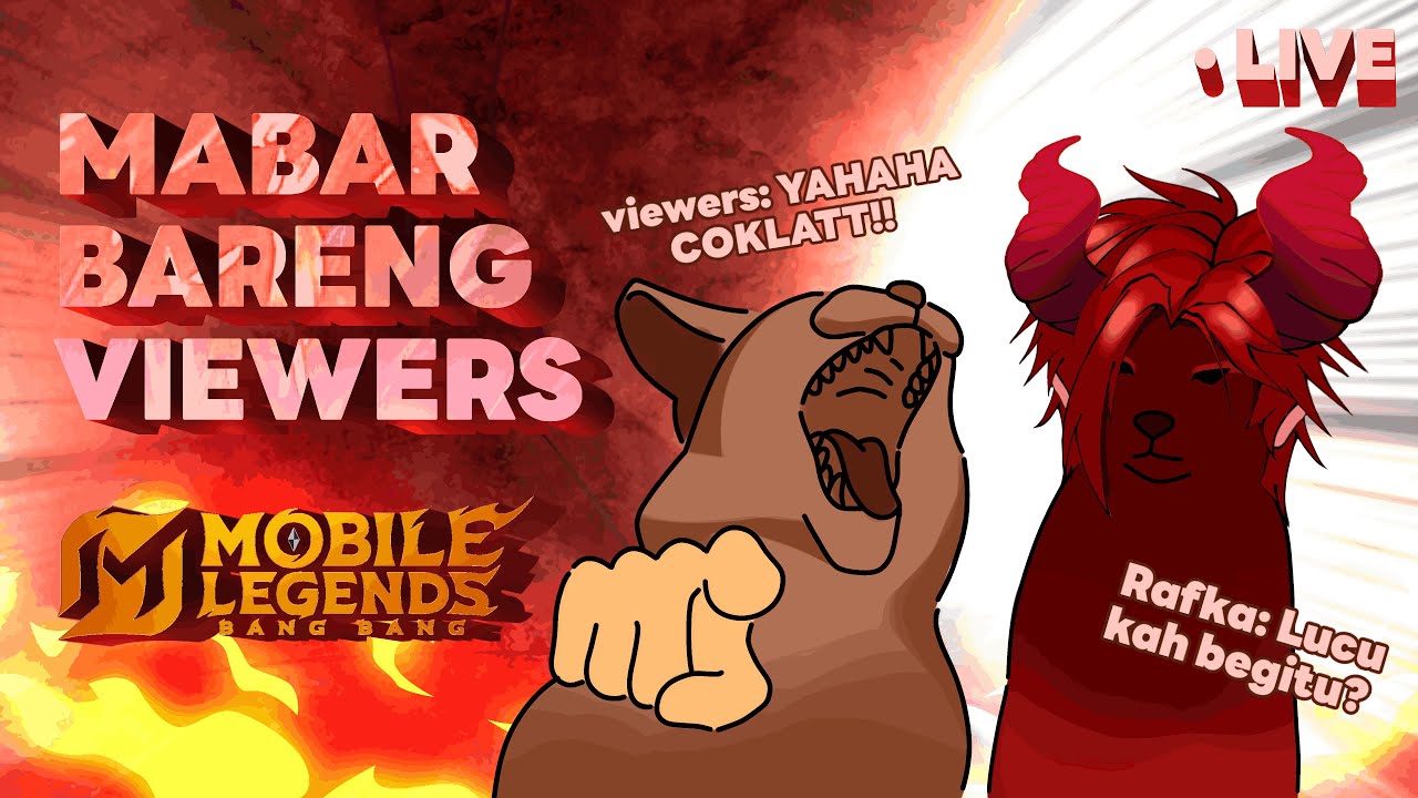 [MOBILE LEGENDS BANG BANG] Mabar  bareng viewers⚜️