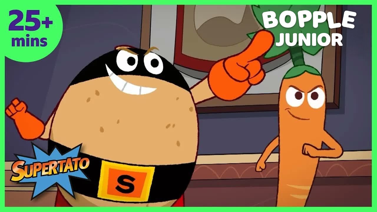 Veggie Sidekicks Assemble! | Supertato | BBC Kids
