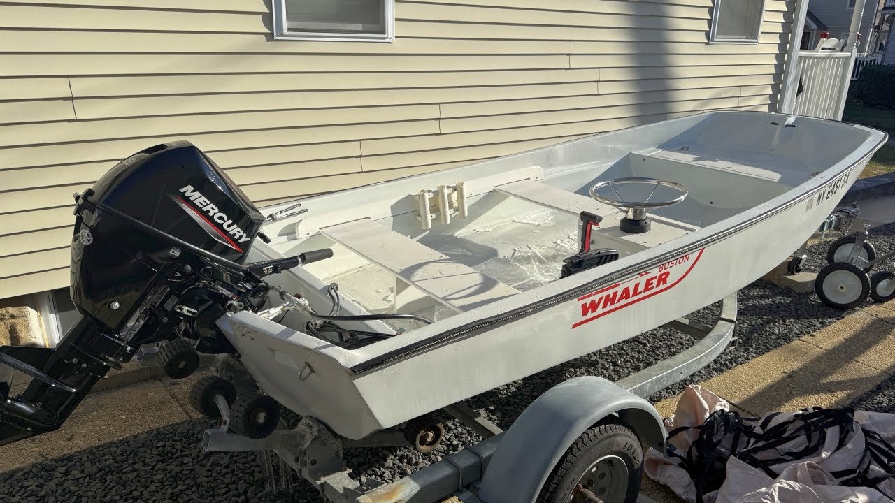 Ранее отреставрированная яхта Boston Whaler 13: первый взгляд (1964-1971)