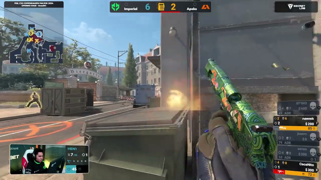 HEN1 clutch