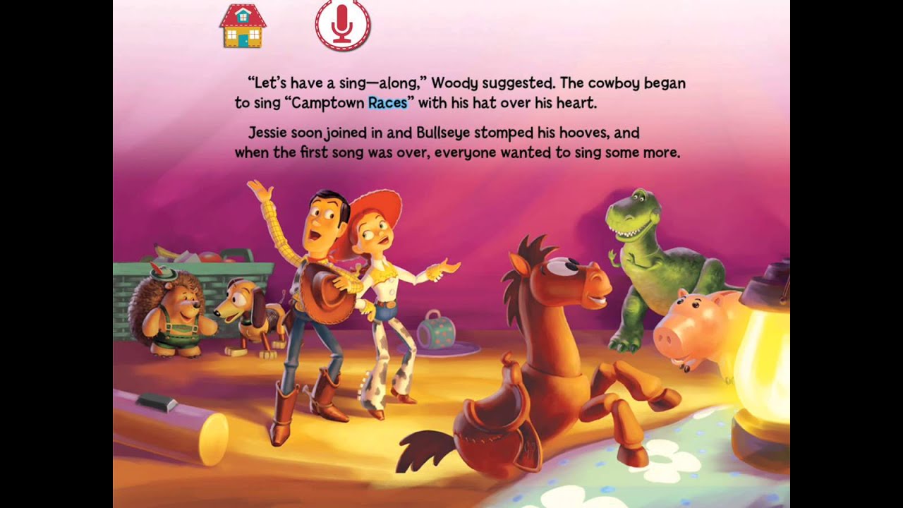 Woody Starry Night Book by Disney Story Time| Toy Story 3