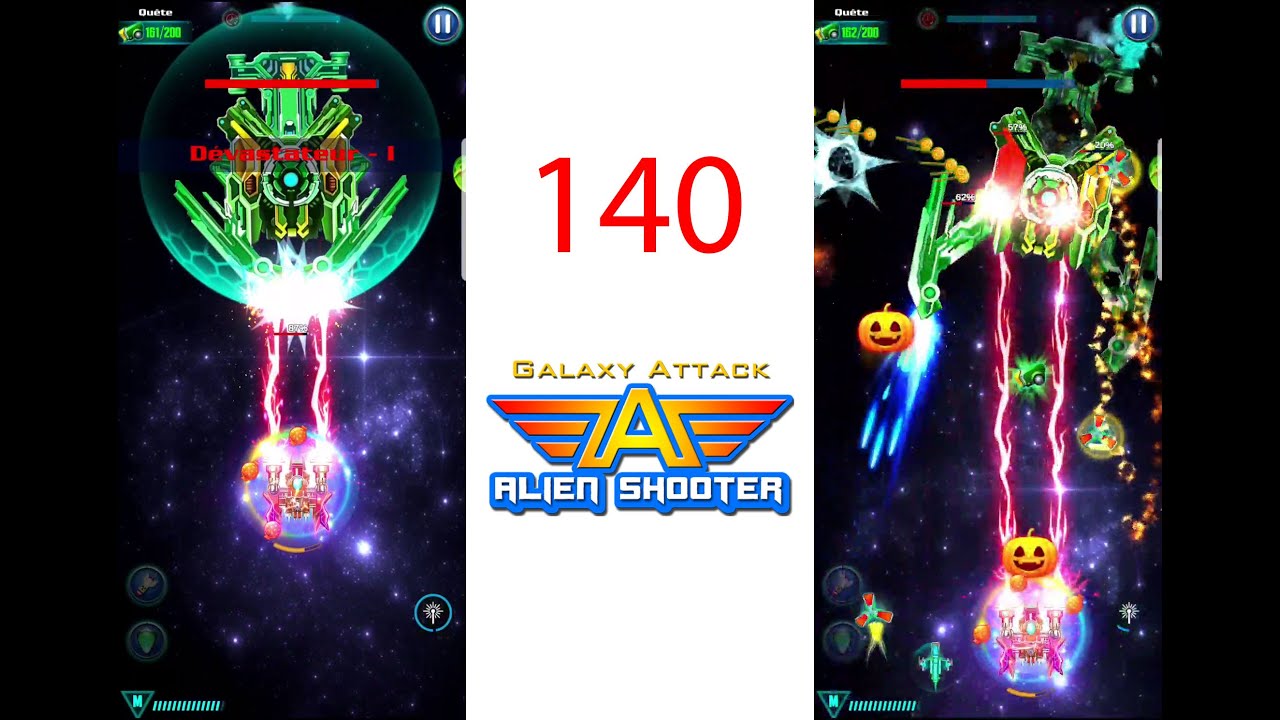 GALAXY ATTACK ALIEN SHOOTER [case 140 WALKTHROUGH] Best Space Arcade & Rocket Game