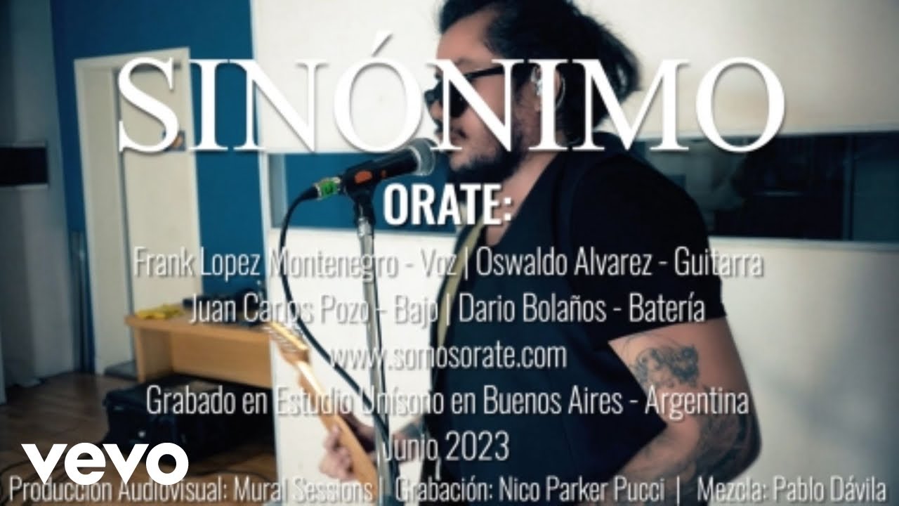 ORATE - SIN&Oacute;NIMO (Mural Sessions @Un&iacute;sono)