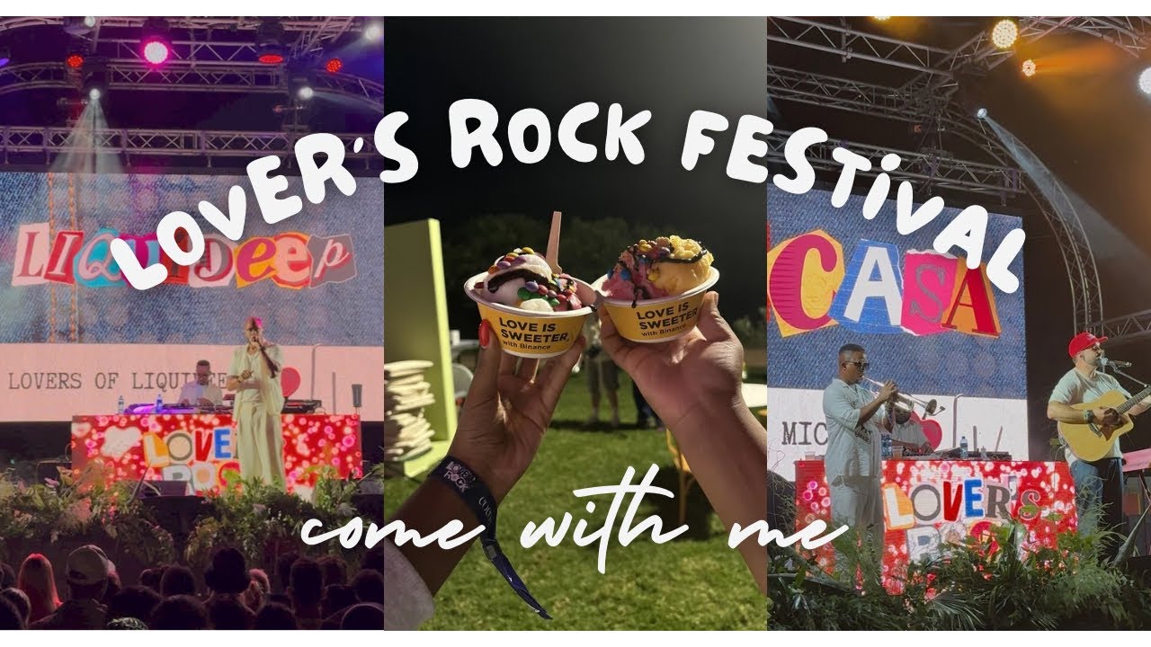 vlog: come with me to lover’s rock festival | performances by liquideep and micasa | south africa