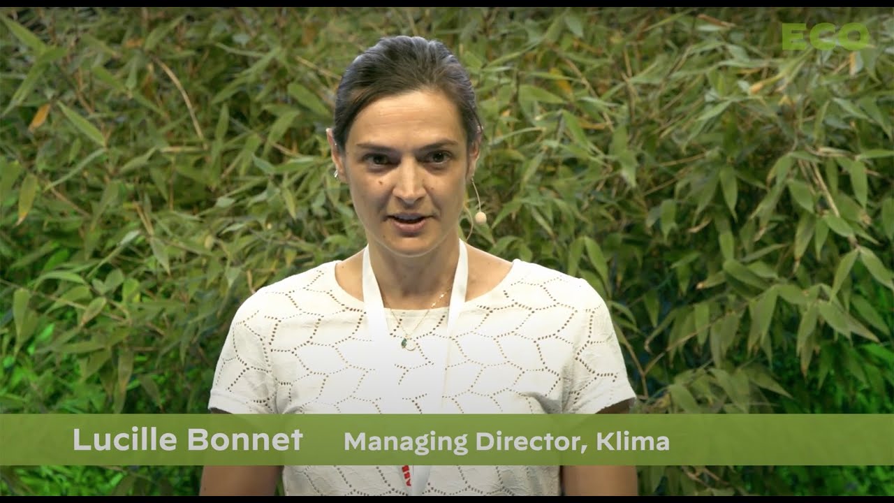 Lucille Bonnet pitches Klima