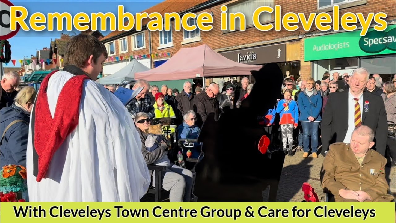 Remembrance Day in Cleveleys