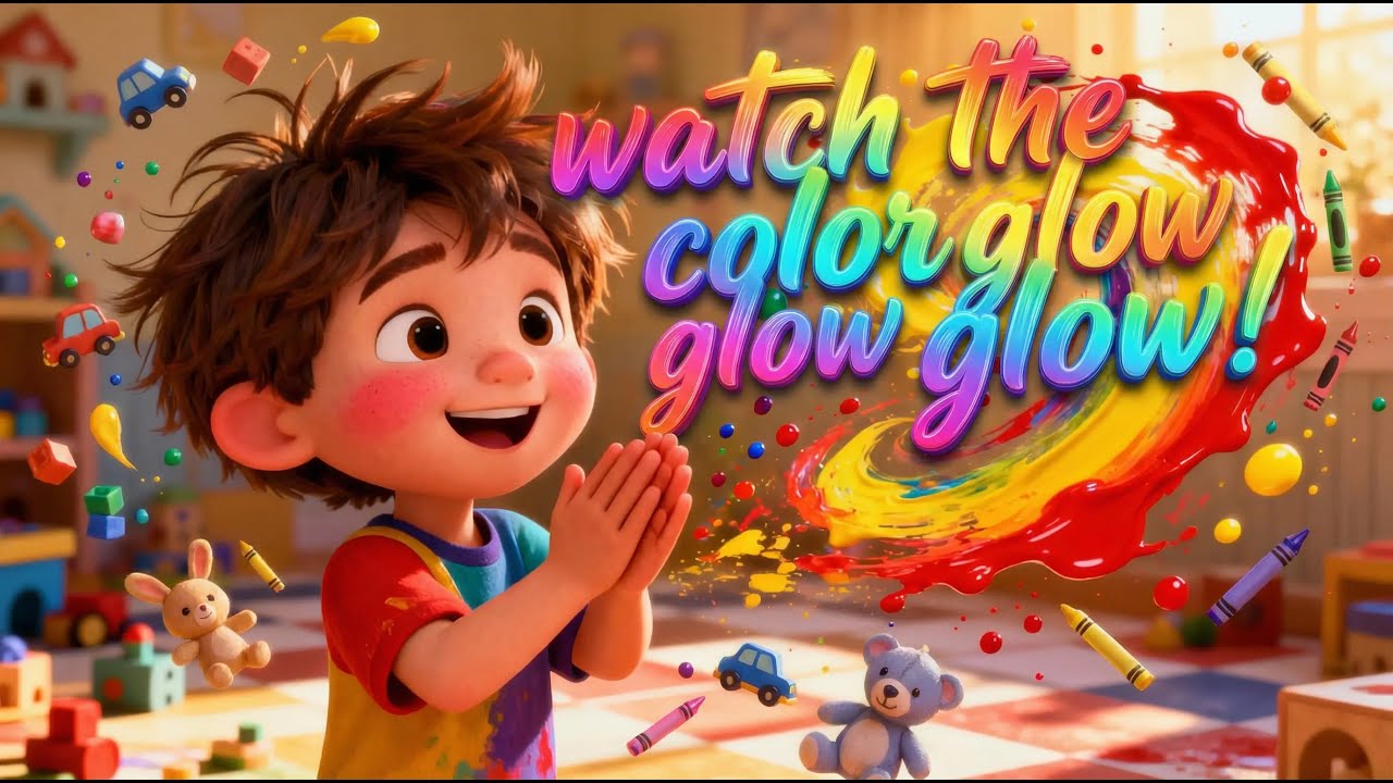 🎵 The Color Party Song | Kids Song | Nursery Rhyme | MiniVerse Kids