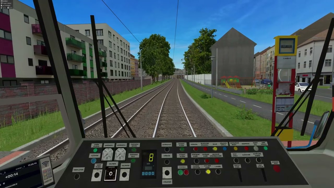 Simt Simulator line 3 (Cerveny Vrch - Hlavni nadrazi)