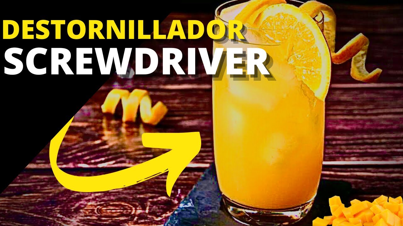 DESTORNILLADOR 🍹| COCTEL CON VODKA Y NARANJA | Mentor Joglan