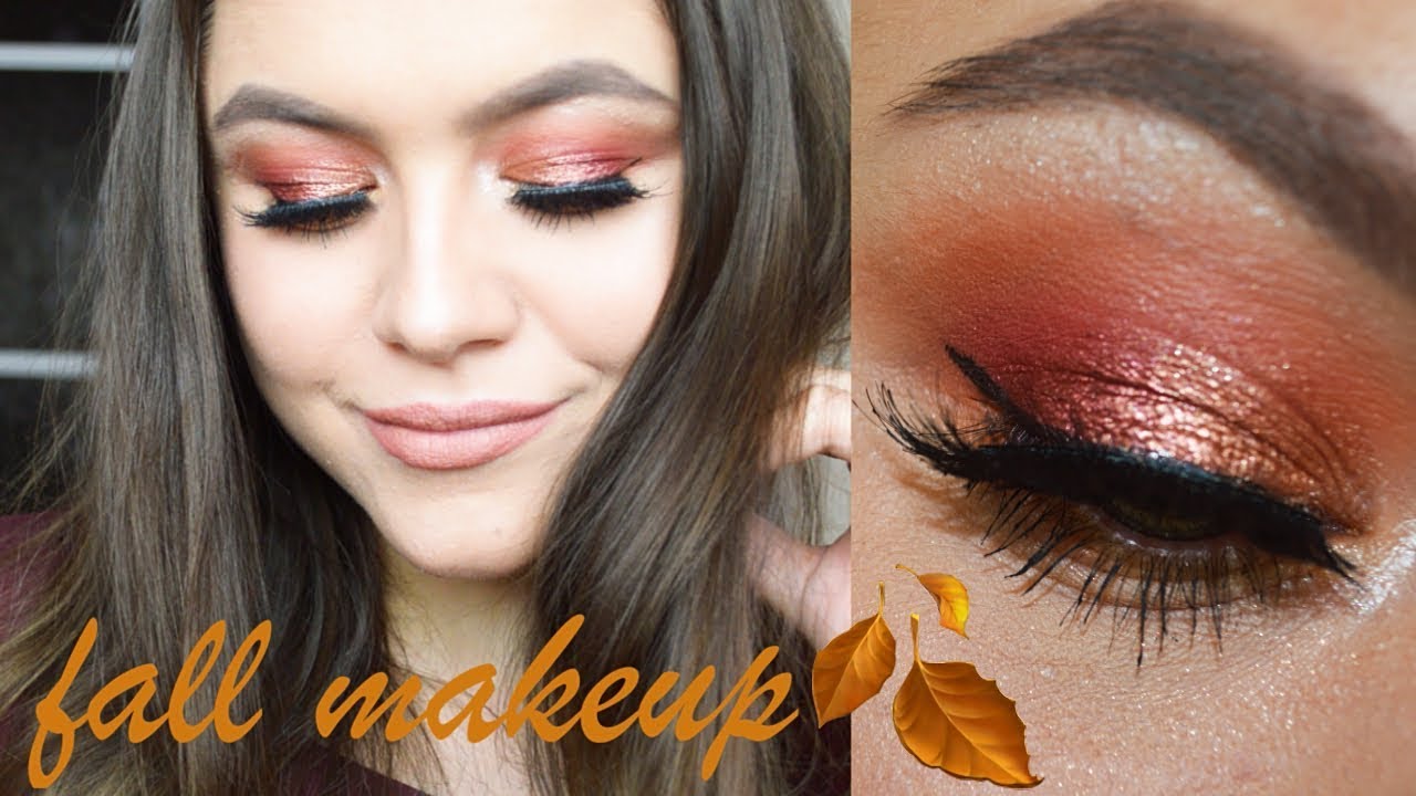 🍂 Podzimní líčení s paletkou Makeup Revolution by Petra