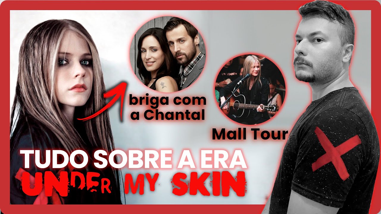 TUDO SOBRE A ERA UNDER MY SKIN DA AVRIL LAVIGNE: treta com Chantal,  Bonez Tour e mais! | Abbey Damn