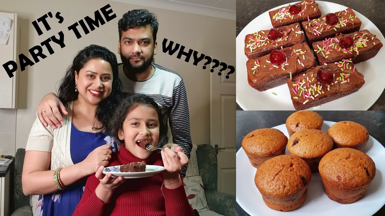 Choco Chip Vanilla Muffins | Chocolate Pastry | Eggless Home Baking with Cake Factory