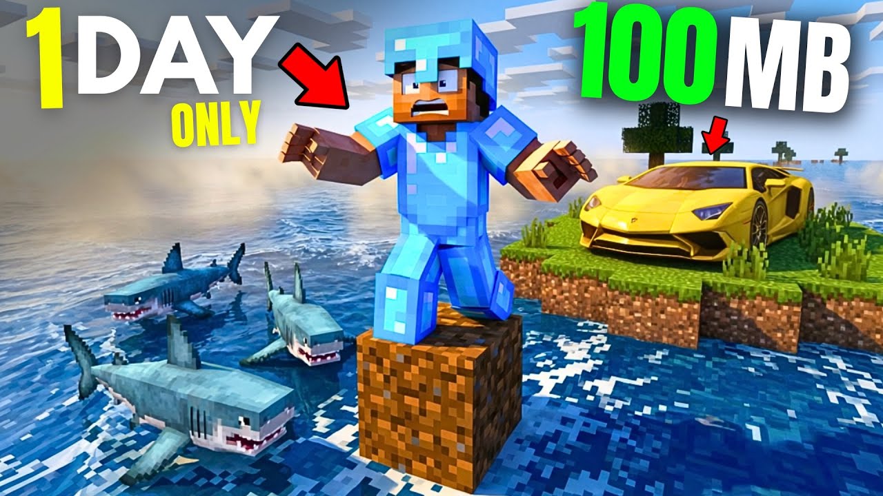 This 100MB Car Game BROKE My PC! (Minecraft Car Mod)