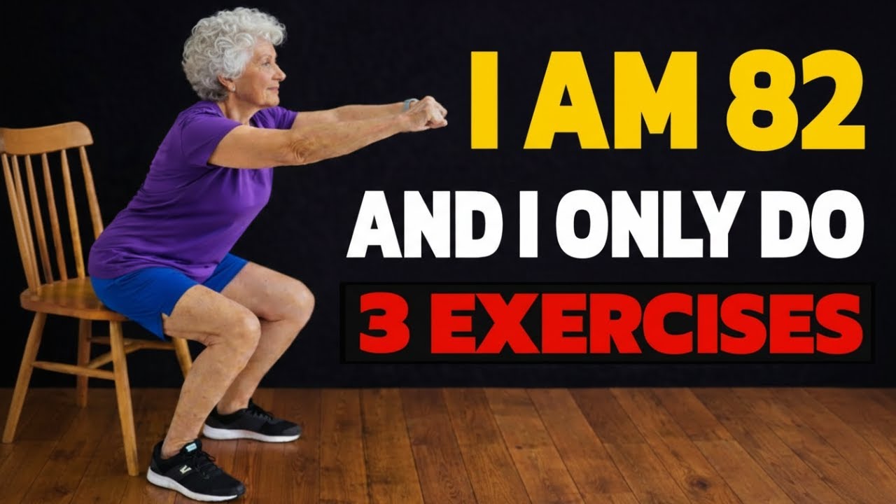Over 60? 3 Strength Training Exercises You Should Do Before It’s Too Late | Senior Health Tips