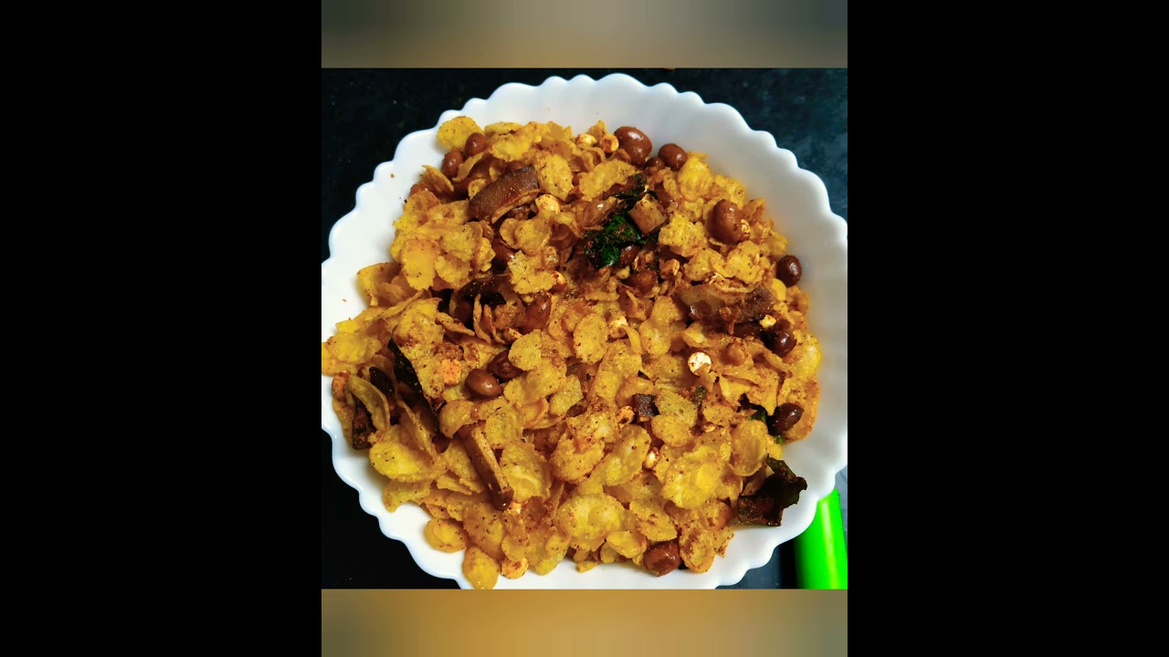 Cornflakes Chivda_Cornflakes Mixture_Diwali Special Instant Cornflakes Chivda#Shorts