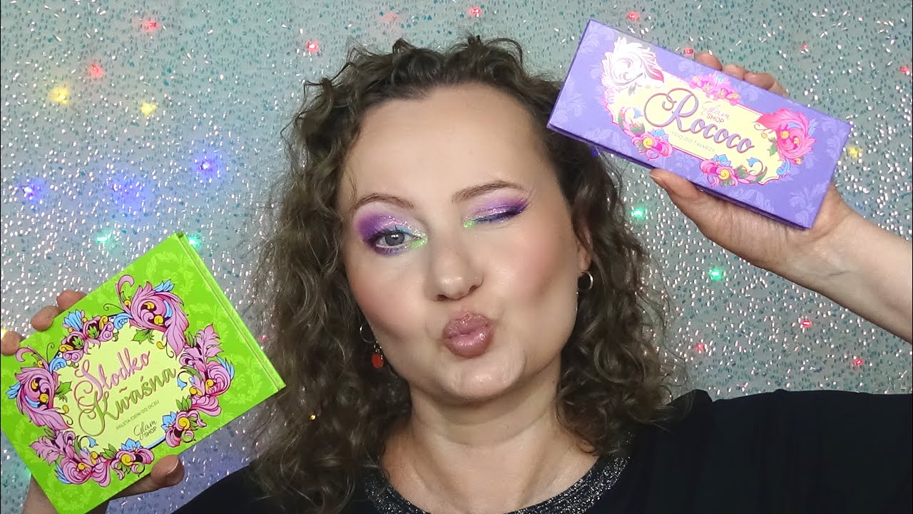 ✿GLAM SHOP✿ cz. II✿ Kolekcja ROKOKO✿ makijaż✿ swatche✿