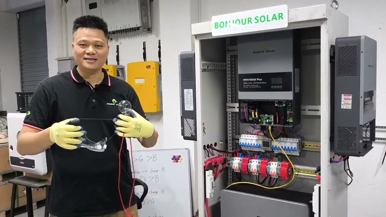 How to make a pre charge system to soft start your inverter by using a light bulb?