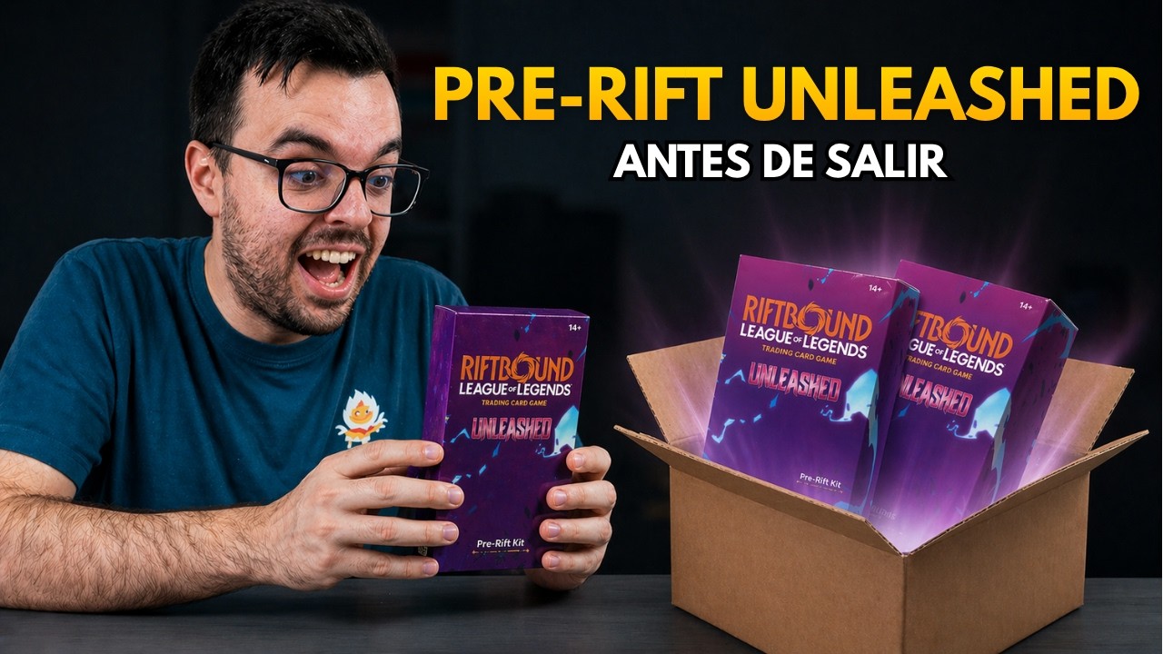 ABRO un PRE-RIFT de UNLEASHED antes de tiempo&hellip; y monto mi mazo | Riftbound TCG