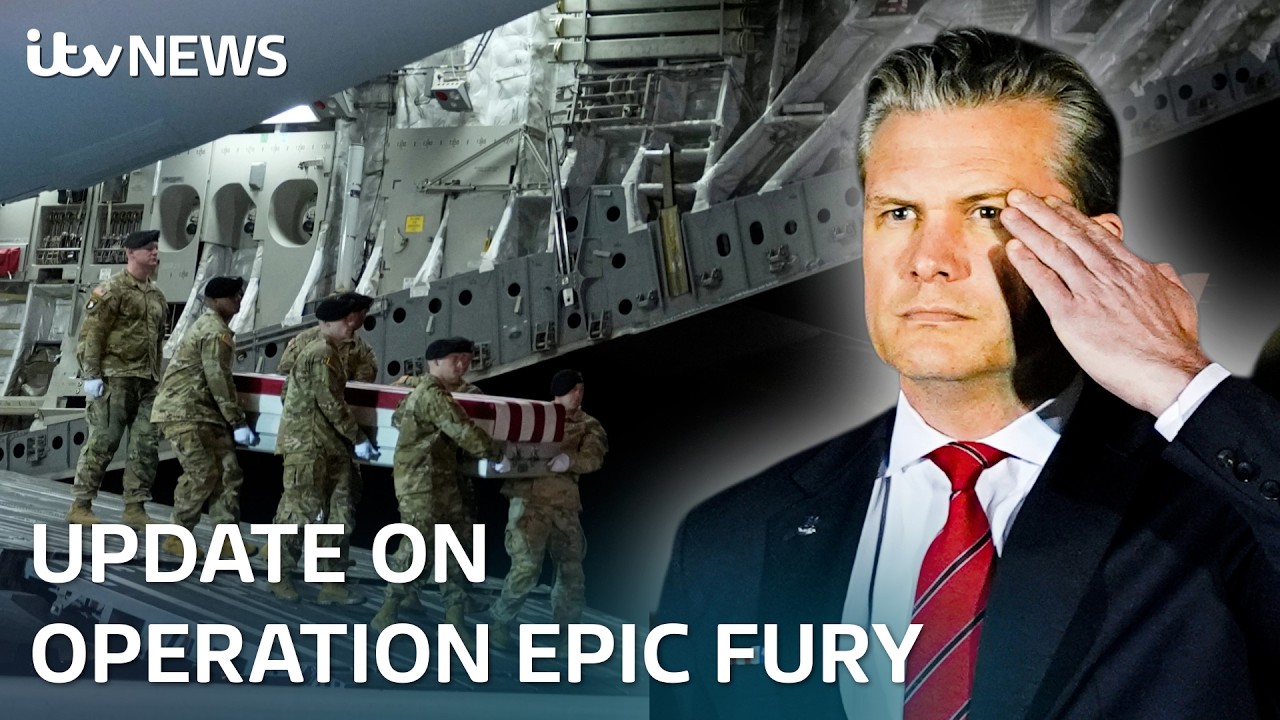 US defence secretary gives live news conference as four US aircrew confirmed dead in crash over Iraq