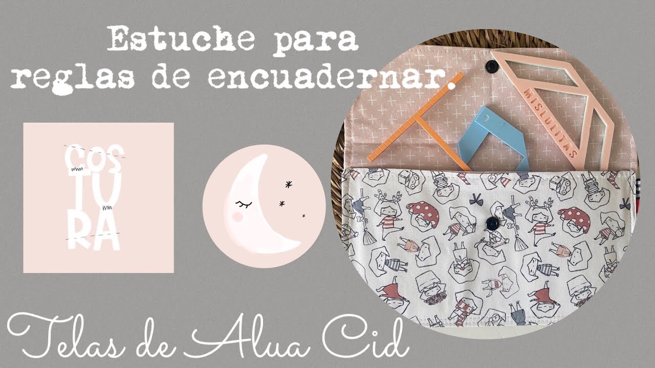 “Estuche Reglas de Encuadernar”. DT Costura Alua Cid