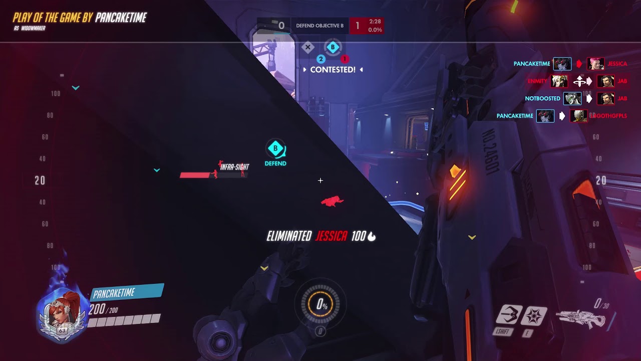 pancaketime's widow in master