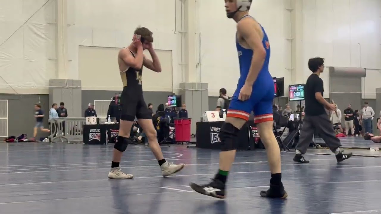 Braden 126lbs Match 07 Monday 2/9/26 - Western Sports Park - Farmington, UT