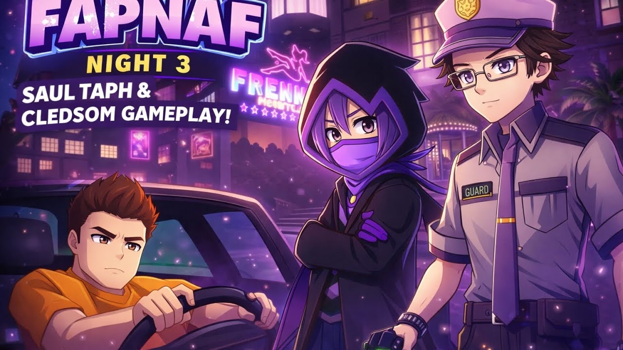 Nightguard e seus amigos no FNC night 3( PRISMA 3D GN)