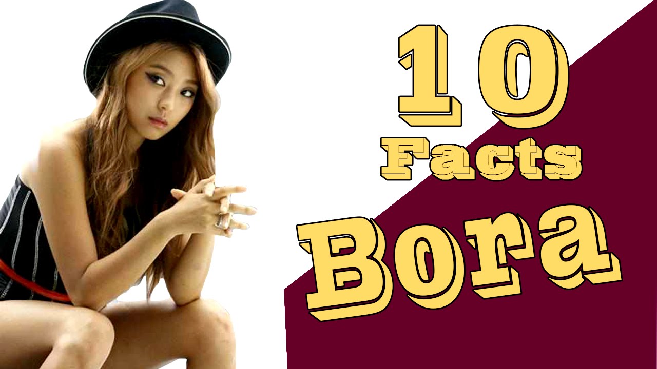 10 Lovely FACTS ABOUT BORA [SISTAR] - How was she called in University