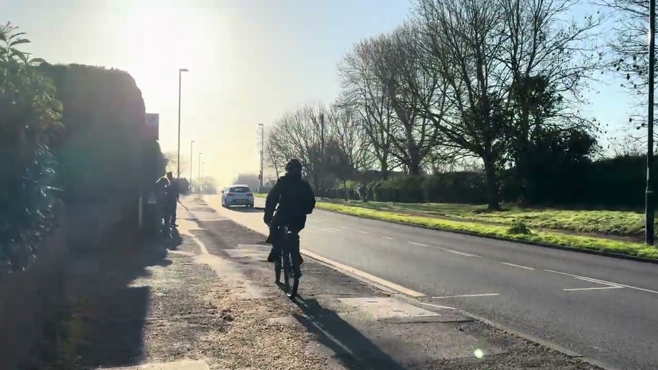 Eastern green road to Broad lane beautiful spring morning￼ - Coventry