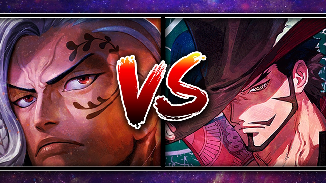 One Piece Card Game Duel #216 - [Purple/Black] OP08 King vs [Green] OP14 Dracule Mihawk