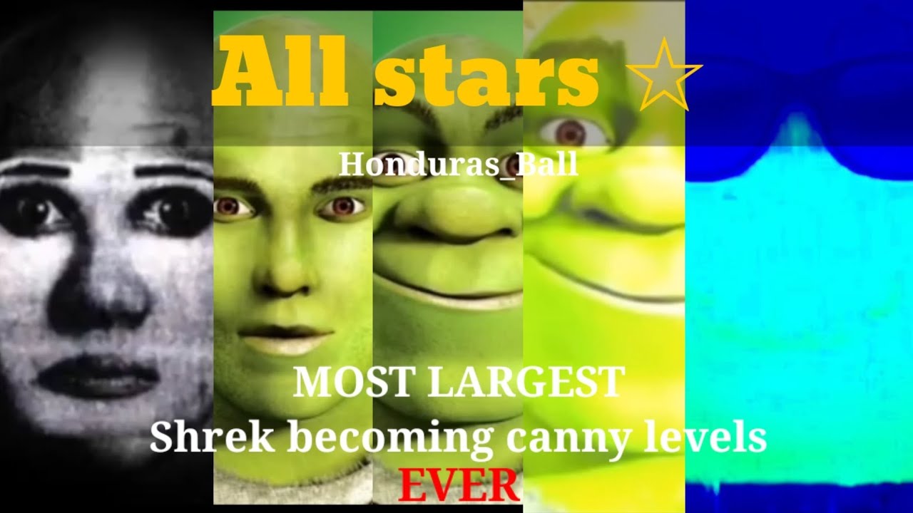 Shrek becoming canny all stars