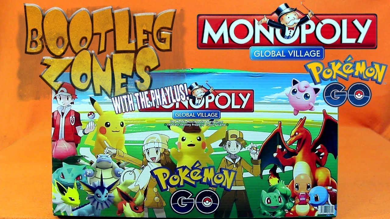 Зоны пиратства: Monopoly Global Village Pokemon Go
