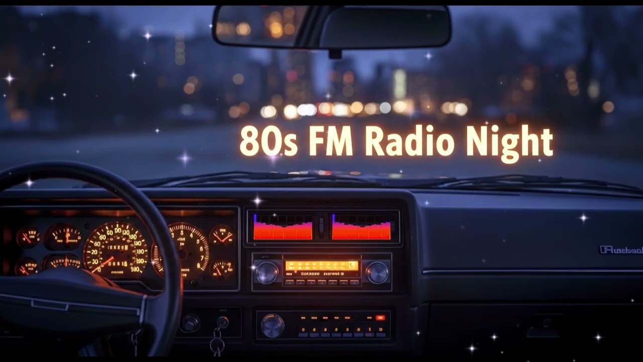 Late Night 80s Love Songs – Retro FM Radio Session – Cassette Tape Nostalgia – 80s FM Radio Night